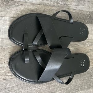 Target Black Sandals